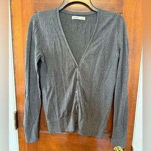 Gray Sweater Cardigan